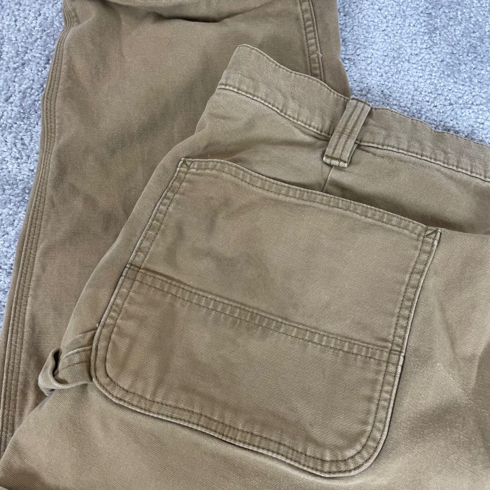 Carhartt Canvas Work Pants Womens 22W Utility Carpenter *Stained - Picture 10 of 16